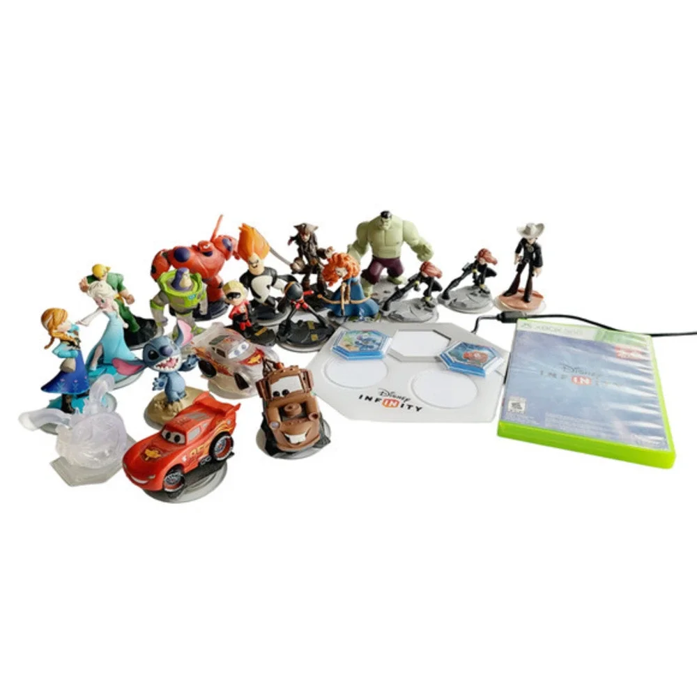 Disney Infinity Game Lot with Figures‎